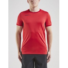 Craft Sport-Tshirt Pro Control Impact (leicht, atmungsaktiv) rot Herren